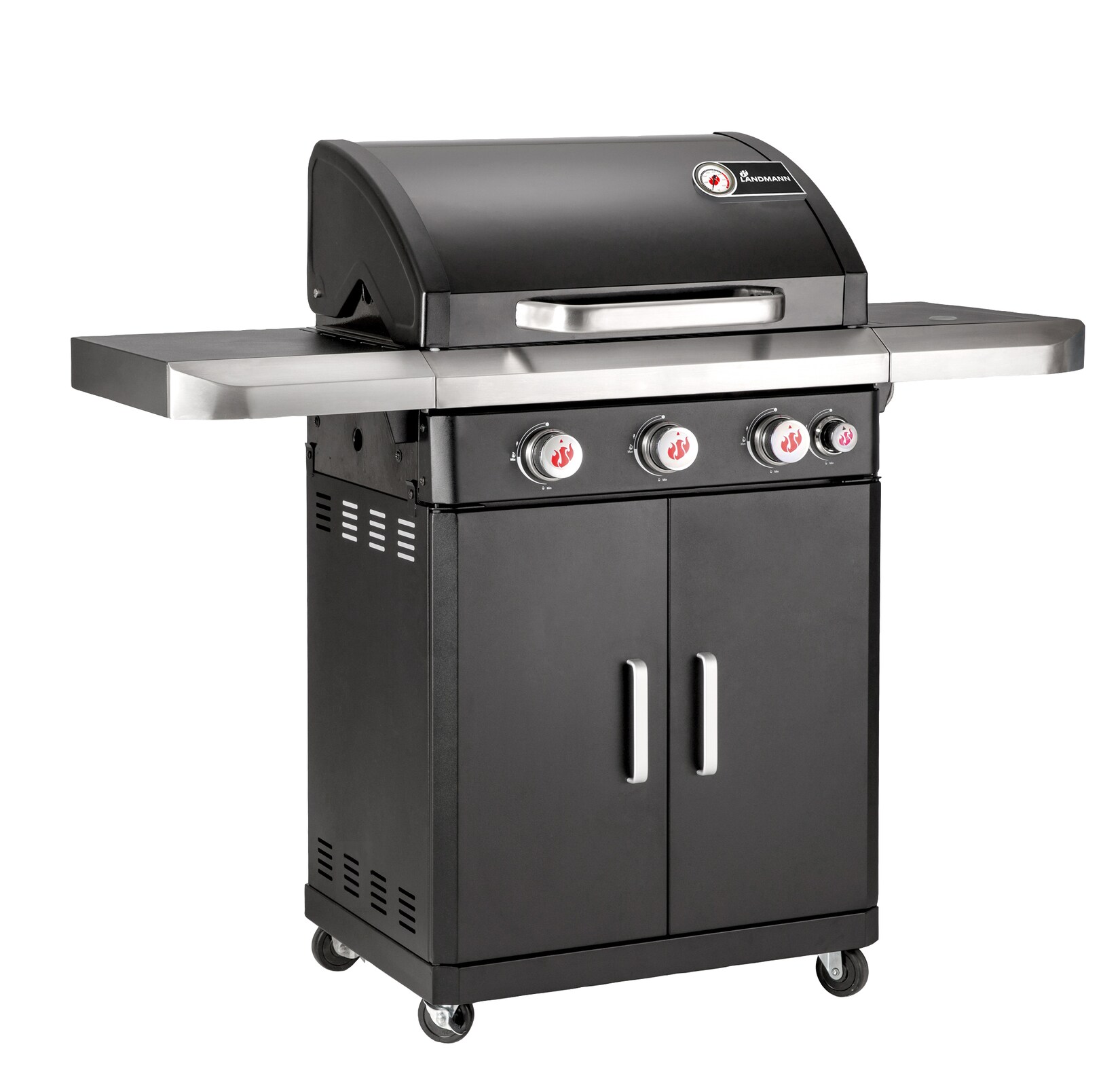 Gasgrill 12230 Rexon PTS 3.1 120cm schwarz