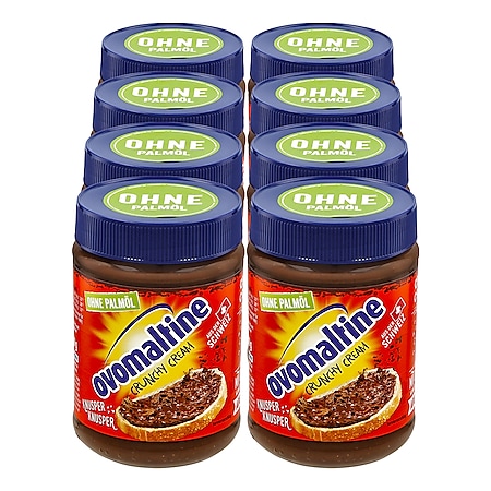 Ovomaltine Crunchy Cream 380 g, 8er Pack - Bild 1