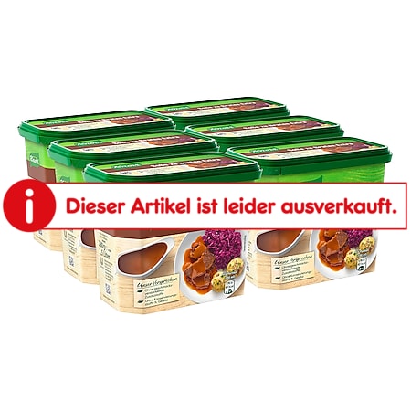 Knorr Soße zu Braten Extra ergibt 2,5 Liter, 6er Pack - Bild 1