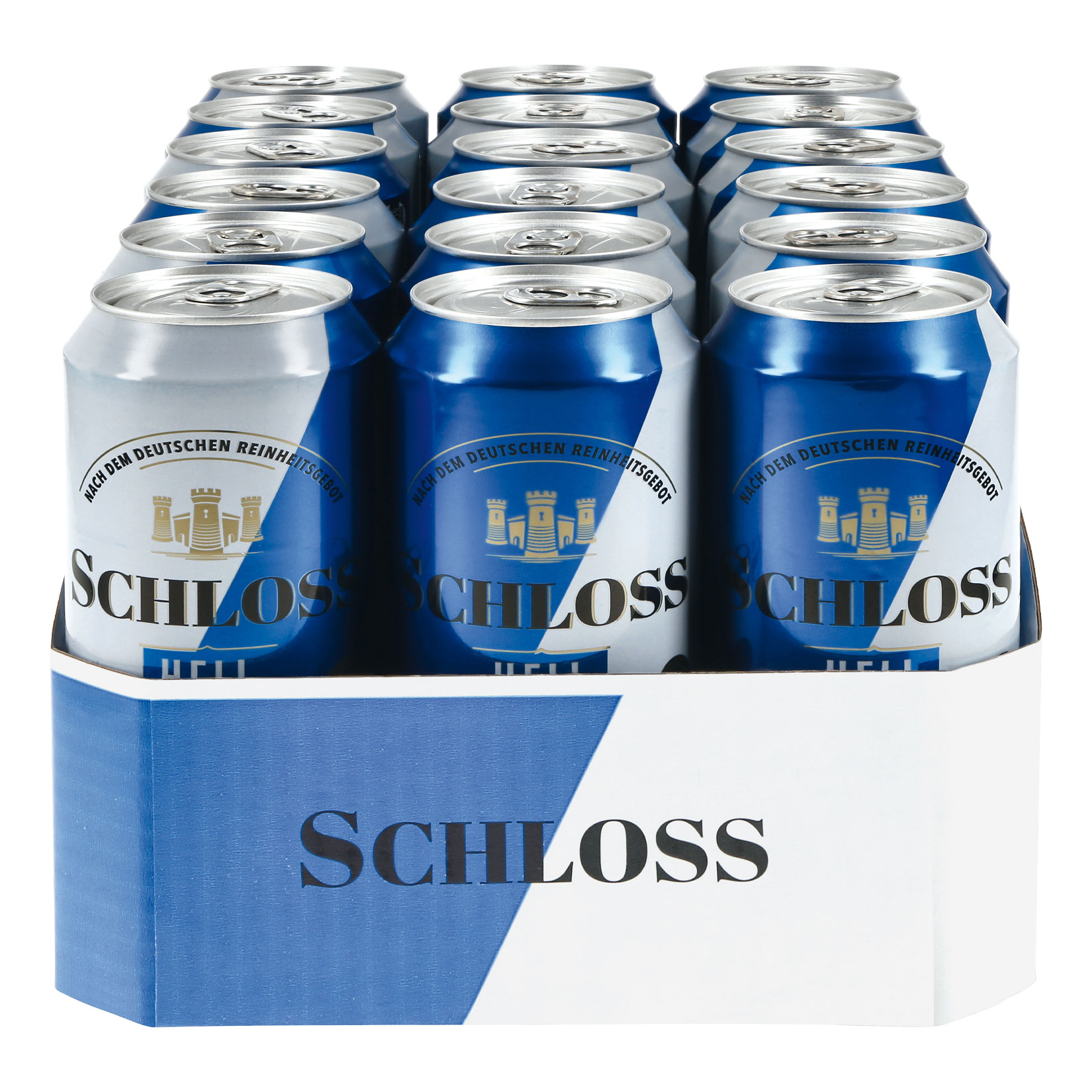 Schloss Hell 4,7 % vol 0,5 Liter Dose, 18er Pack - Bild 1