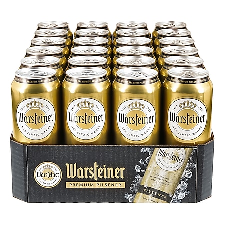 Warsteiner Premium Pilsener 4,8 % vol 0,5 Liter Dose, 24er Pack - Bild 1