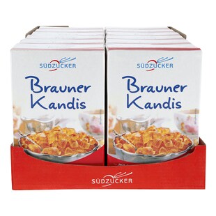 Südzucker Brauner Kandiszucker 500 g, 12er Pack - Bild 1