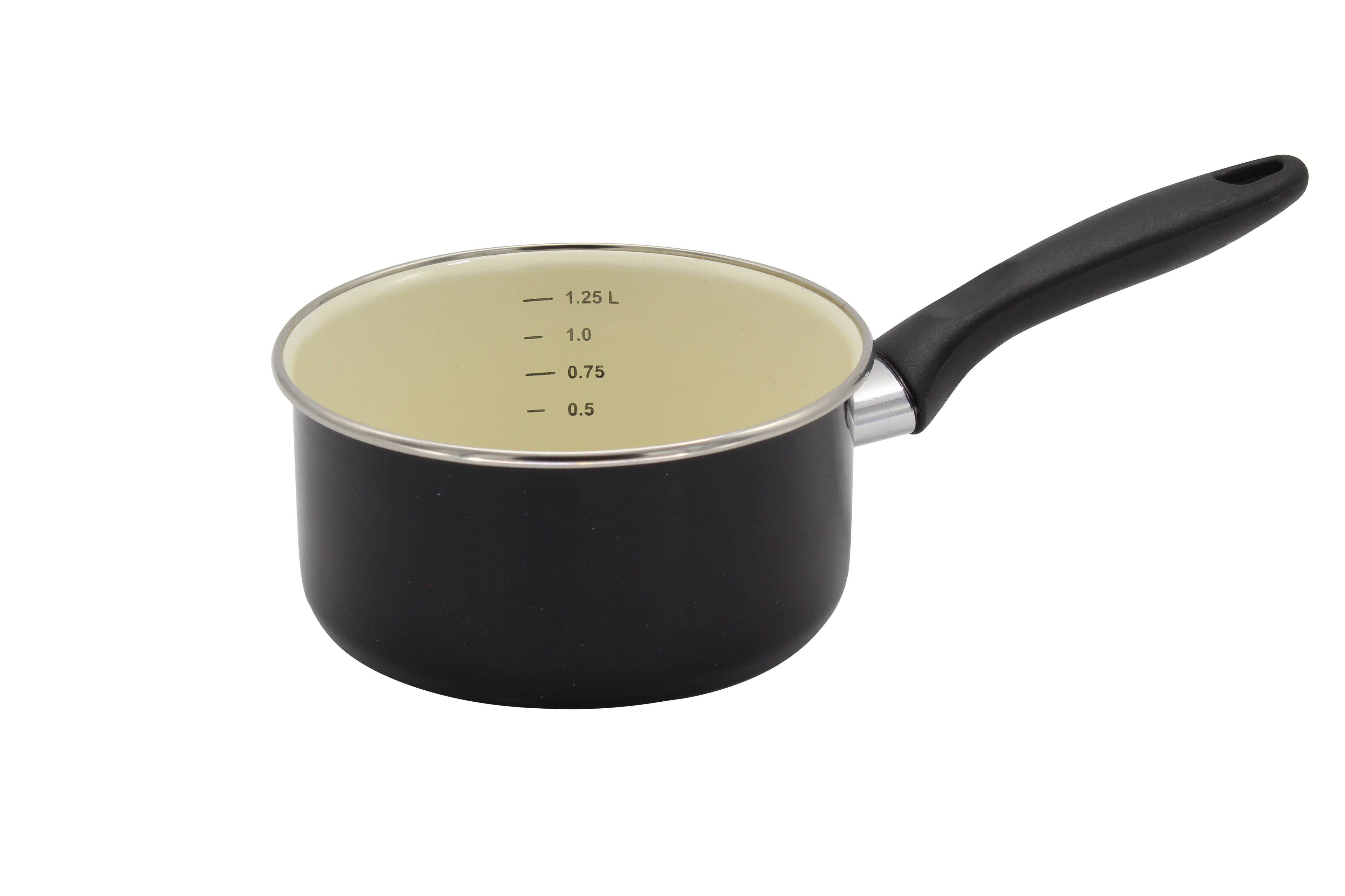 Stieltopf Serie TRIEST emailliert, 16 cm - Bild 1