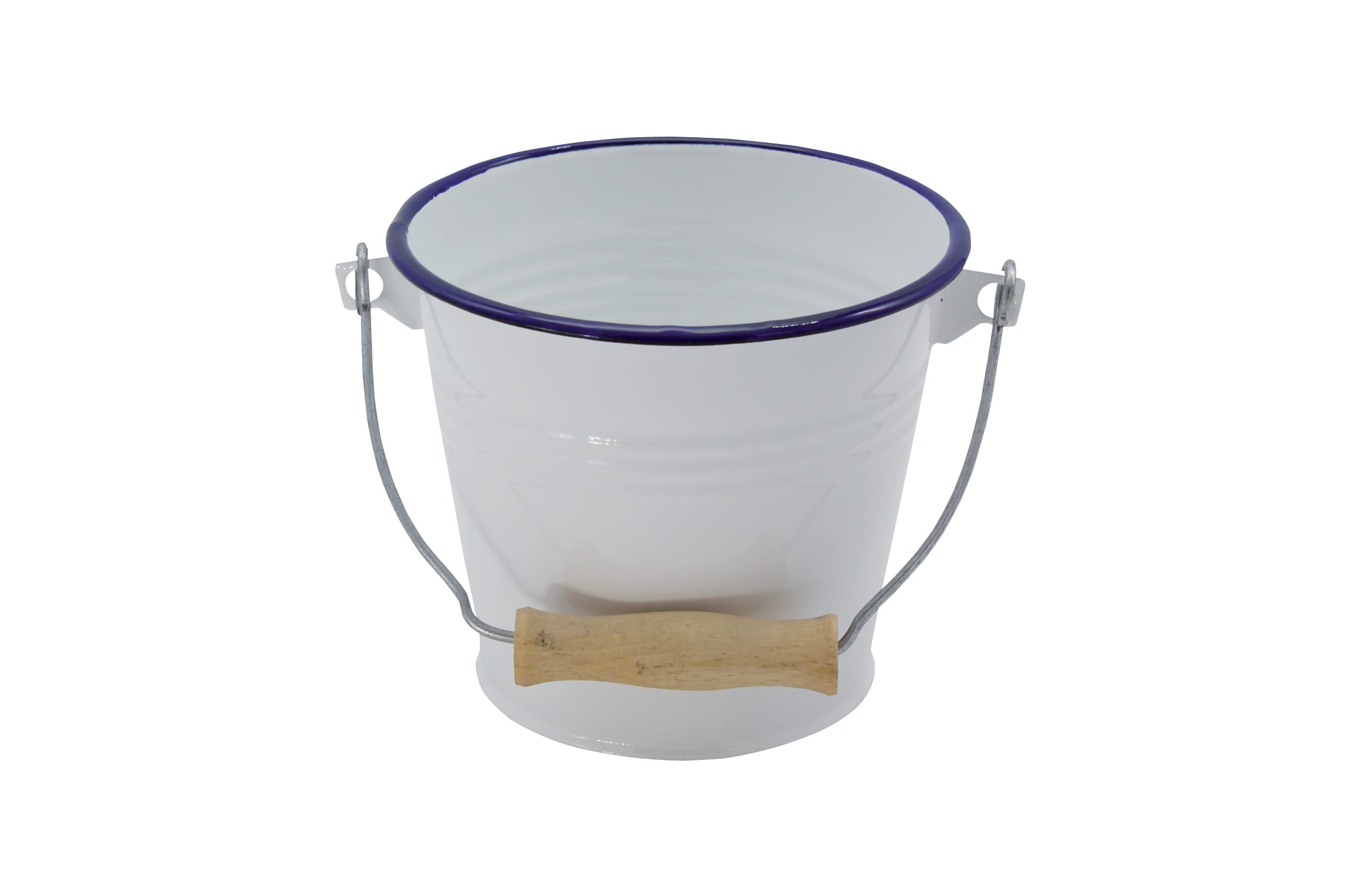 Mini-Eimer Serie HUSUM emailliert, 14 cm - Bild 1