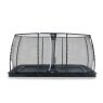 EXIT Dynamic Groundlevel 244x427cm + Sicherheitsnetz Deluxe – Schwarz