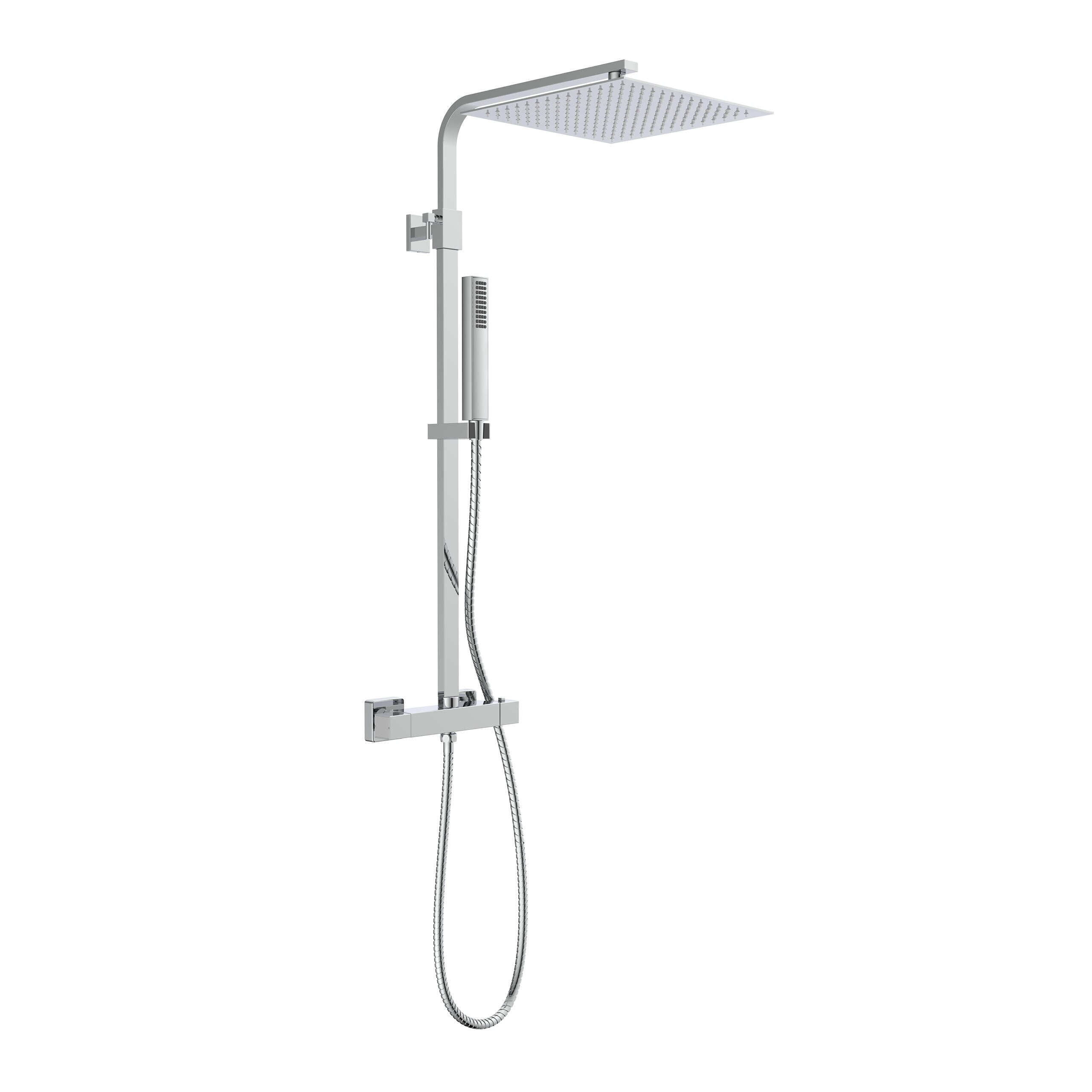 SCH&Uuml;TTE Duschset SUMBA mit Thermostatarmatur, Chrom - Bild 1