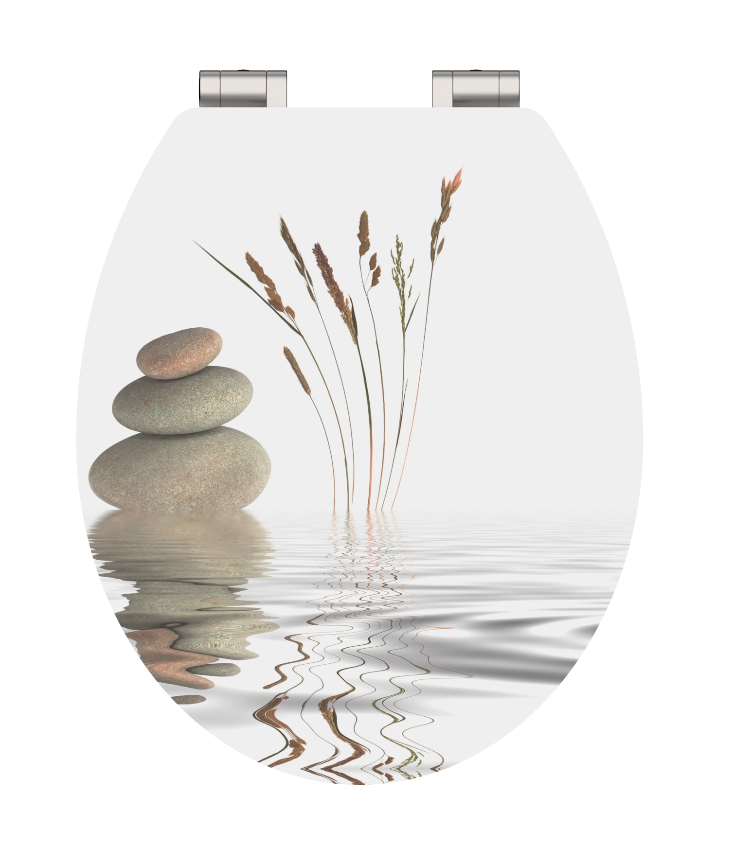 SCH&Uuml;TTE WC-Sitz BALANCE High Gloss mit MDF Holzkern und Absenkautomatik - Bild 1