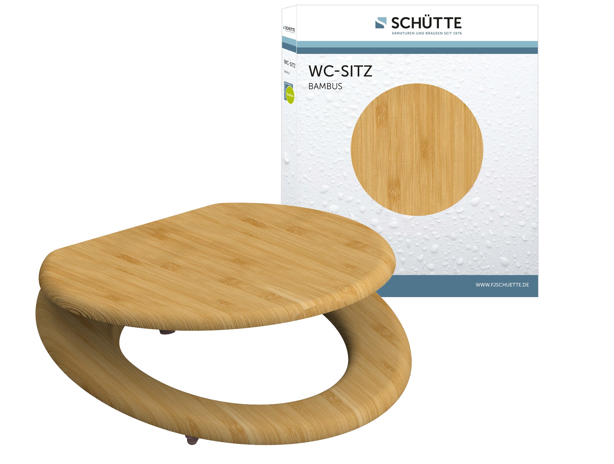 SCHTTE WC-Sitz NATURAL BAMBOO, Bambus Vollholz online kaufen bei Netto