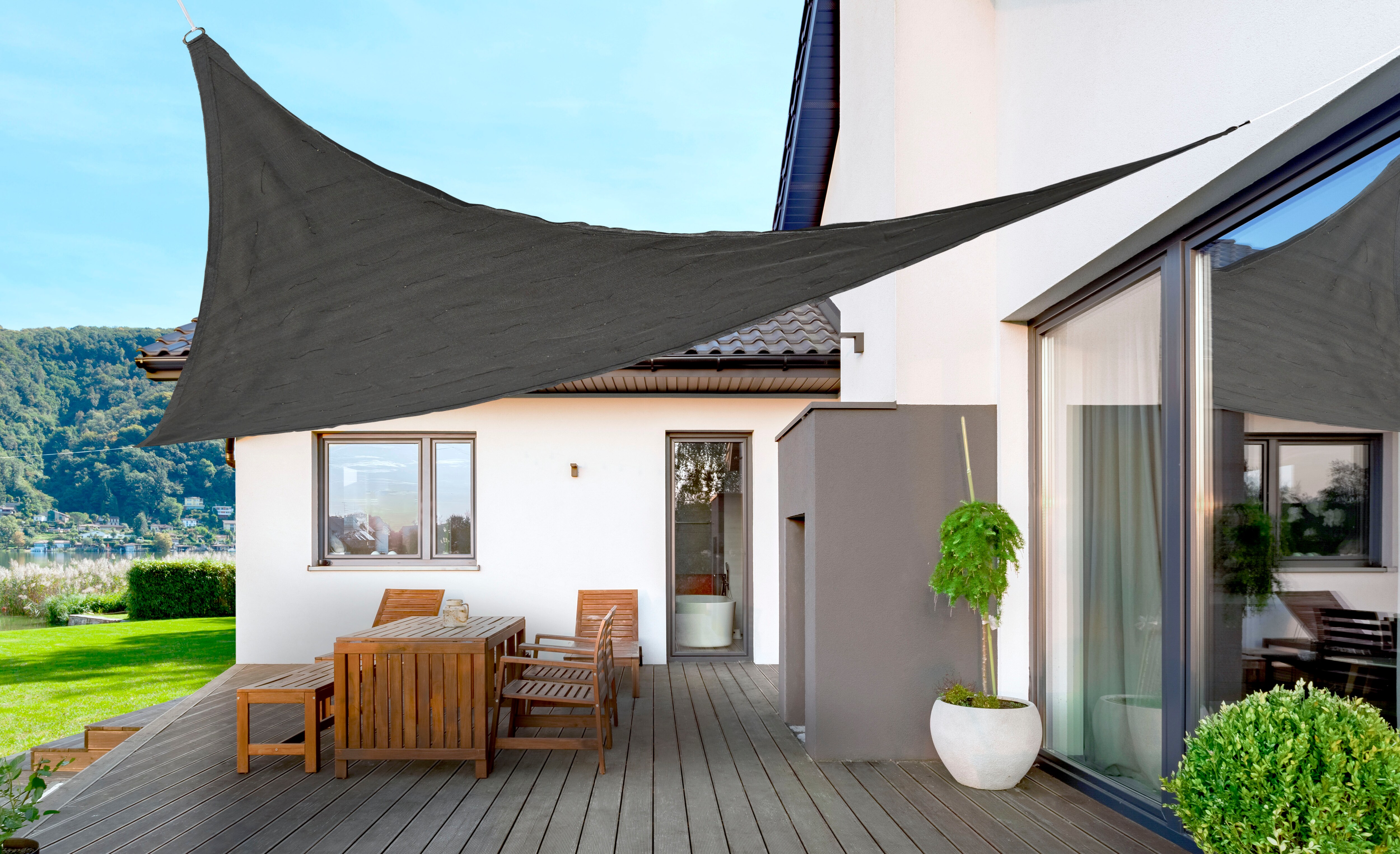 LED Sonnensegel - Dreieck - Bild 1