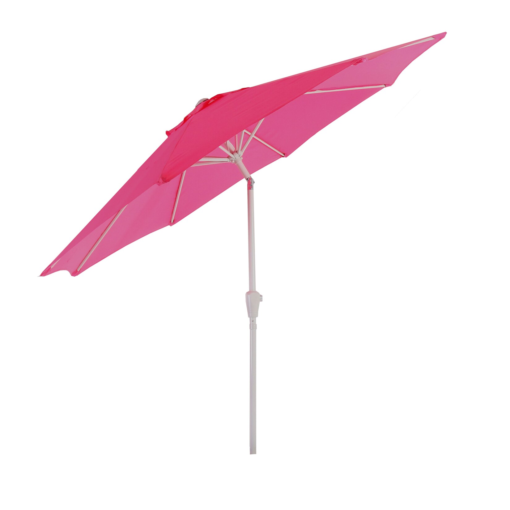 Sonnenschirm Asti, Gartenschirm, Ø 3m neigbar Polyester/Alu 5kg ~ pink