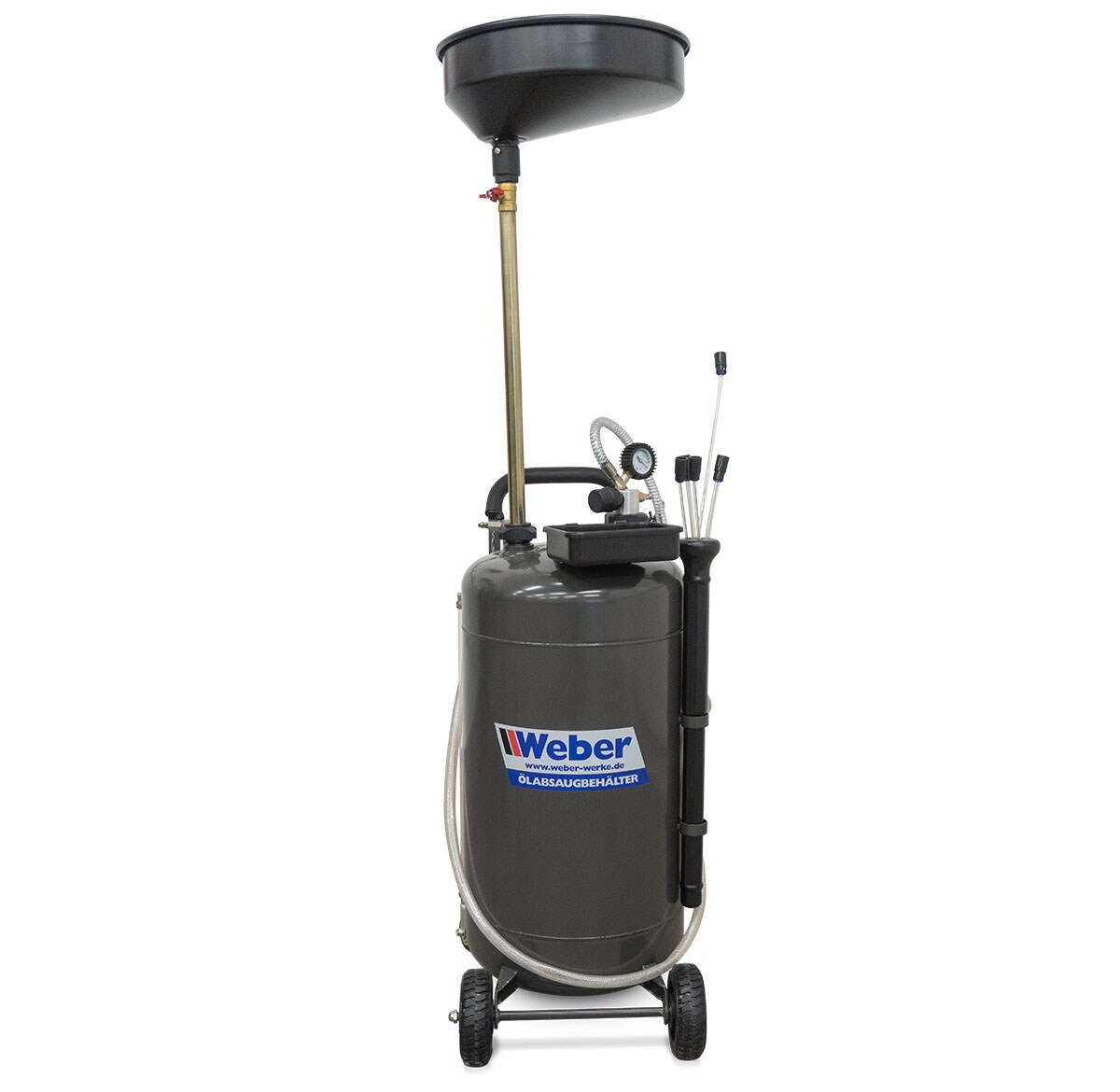 Weber Ölauffangbehälter 85l mit Absaugfunktion