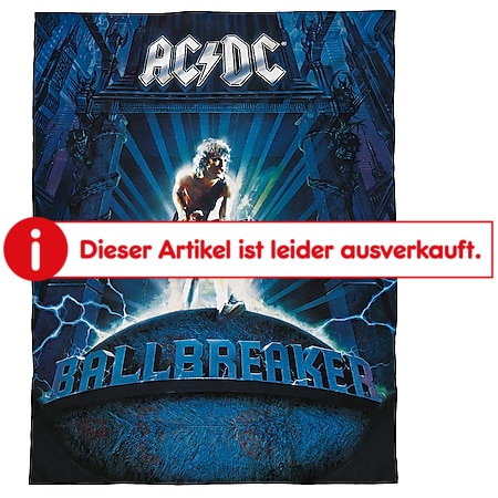 Lizenz Fleecedecke AC/DC - Bild 1