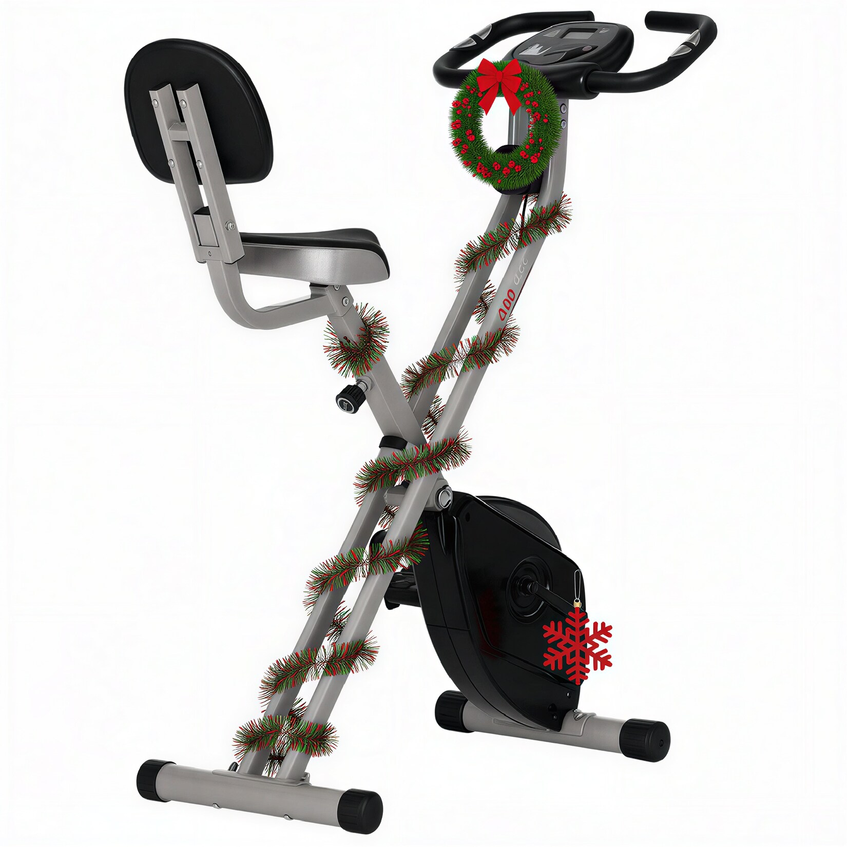 HOMCOM Fitnessbike Stahl, ABS, kunststoff | 04251774975964