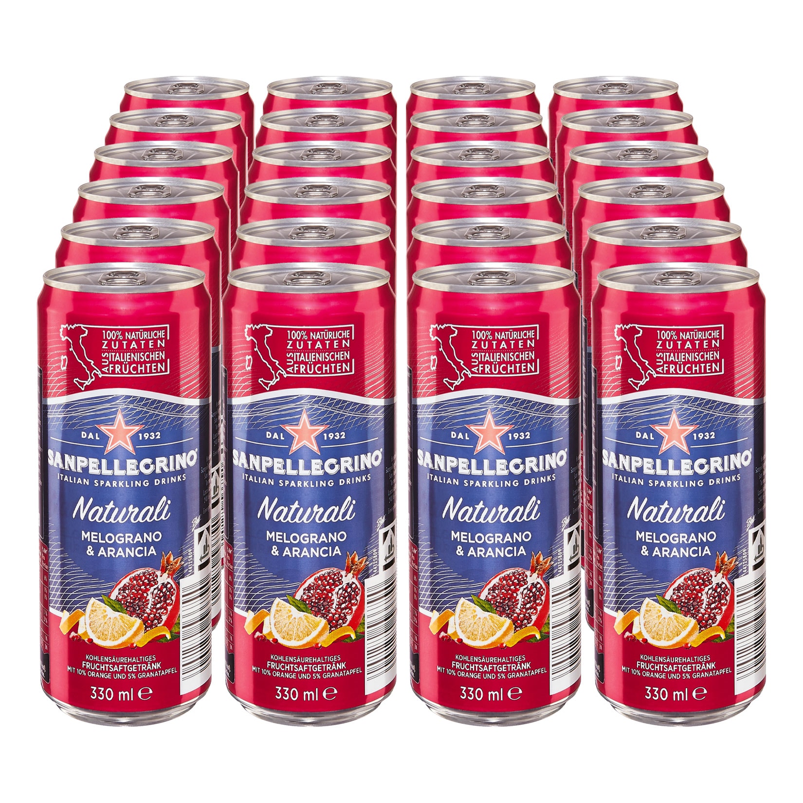San Pellegrino Melograno 0,33 Liter, 24er Pack - Bild 1