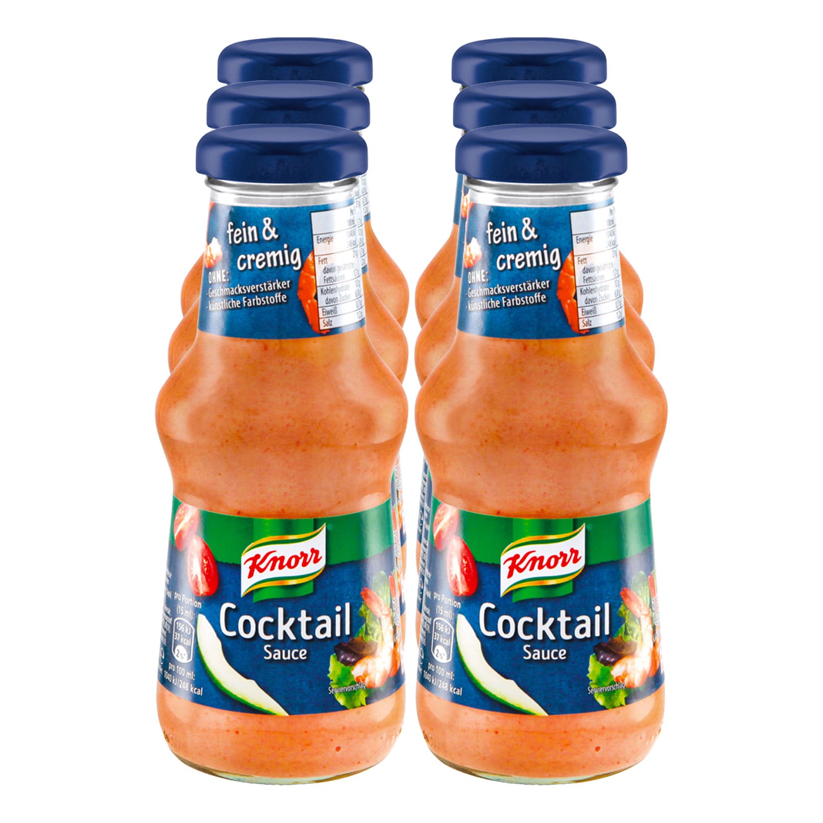 Knorr Cocktail-Sauce 250 ml, 6er Pack - Bild 1