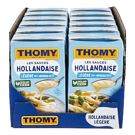 Thomy Les Sauce Hollandaise legere 250 ml, 12er Pack - Bild 1