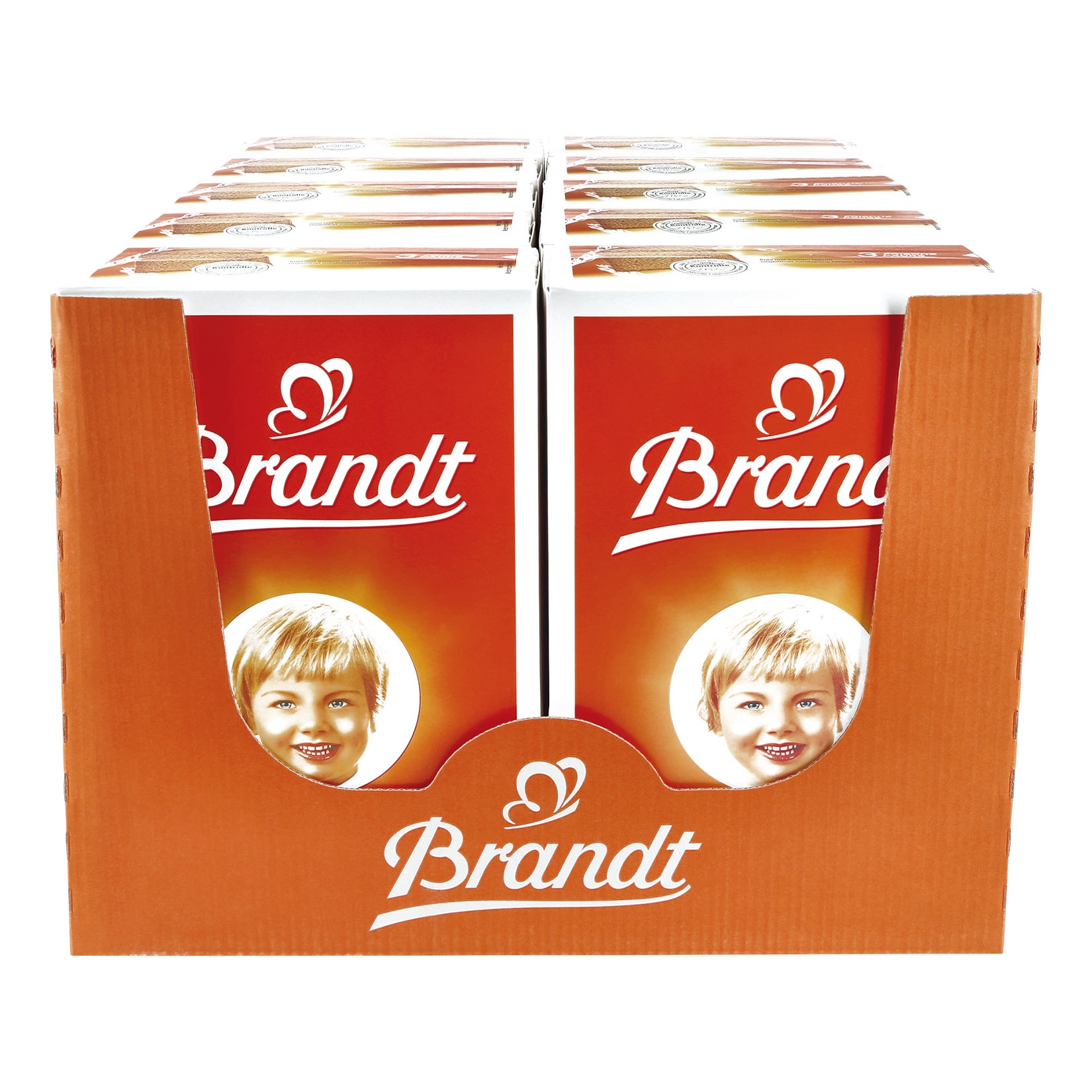 Brandt Marken Zwieback 338 g, 10er Pack - Bild 1