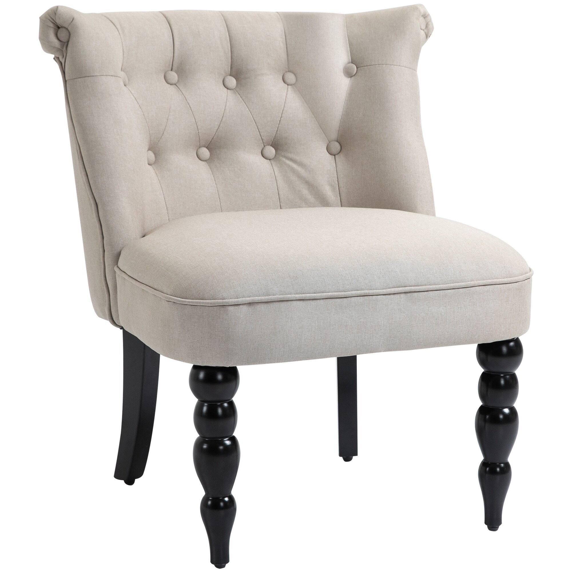 HOMCOM Relaxsessel Leinen, Schaumstoff, Kautschuk - Bild 1