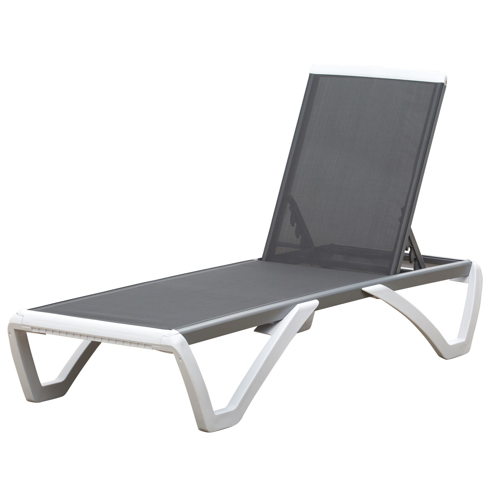 Outsunny Gartenliege Aluminum, Kunststoff, Texteline | 04251774906555