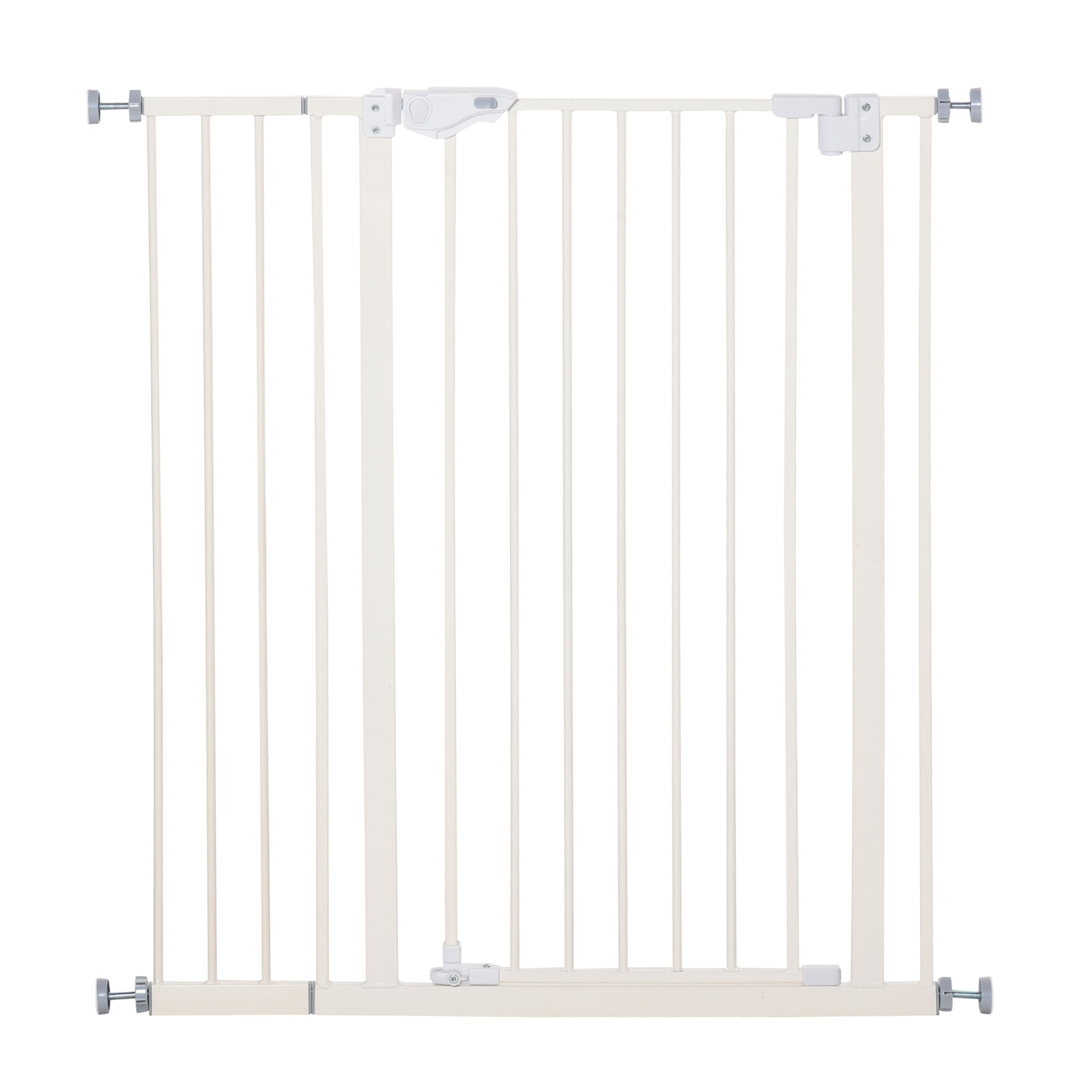 PawHut T&uuml;rschutzgitter Metall, Kunststoff - Bild 1