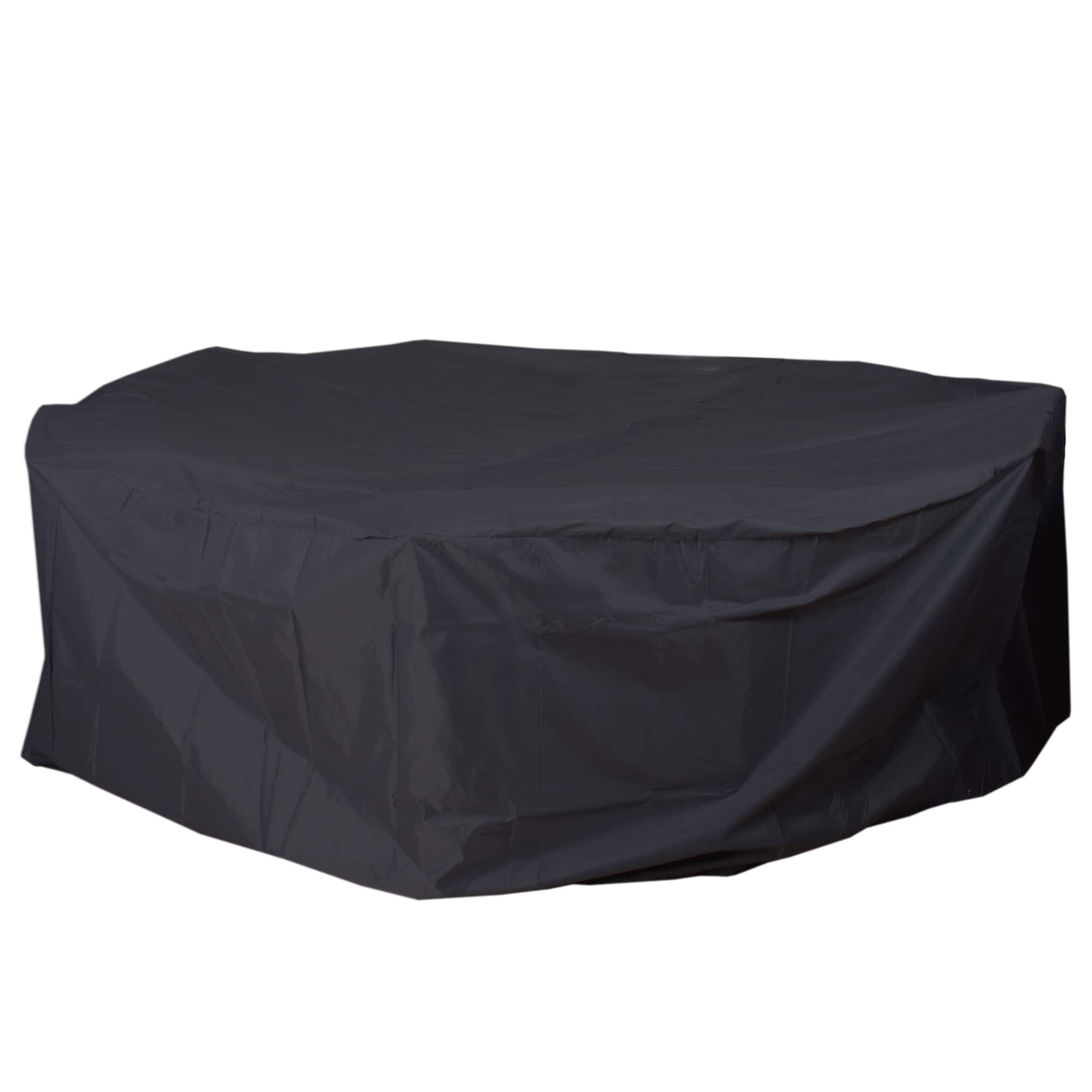 Abdeckhaube MCW-J41, Abdeckplane Schutzplane Schutzh&uuml;lle, Outdoor Gartenm&ouml;bel Garnitur, anthrazit ~ rund &Oslash; 310cm - Bild 1