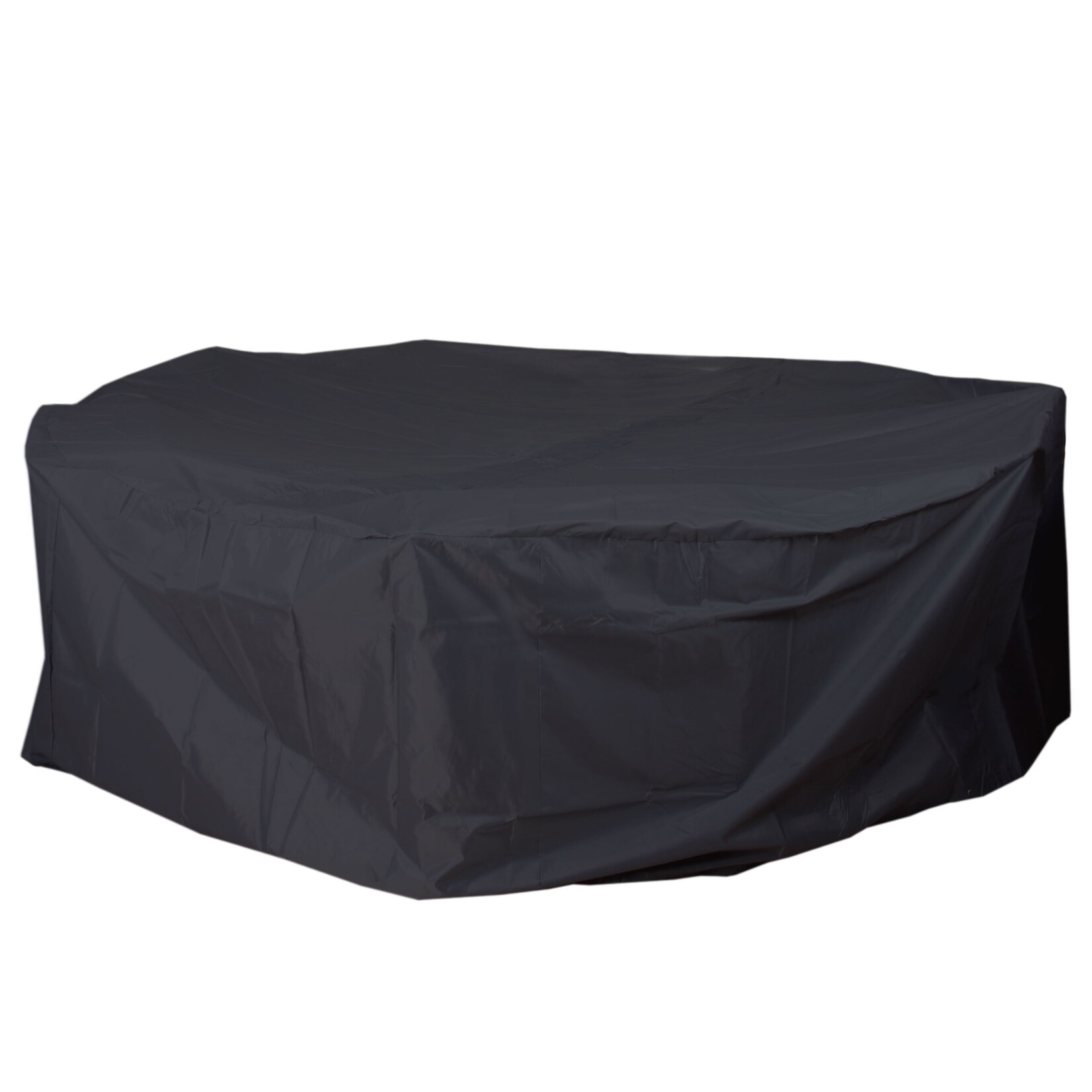 Abdeckhaube MCW-J41, Abdeckplane Schutzplane Schutzhülle, Outdoor Gartenmöbel Garnitur, anthrazit ~ rund Ø 310cm | 04057651311036