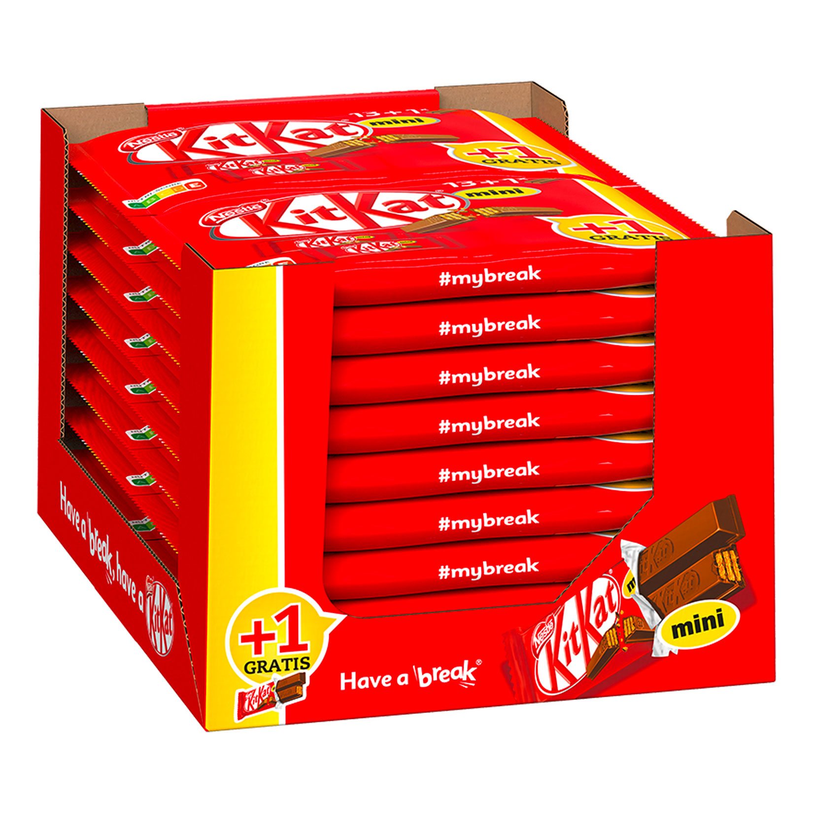 KitKat Minis +1 233 g, 18er Pack - Bild 1