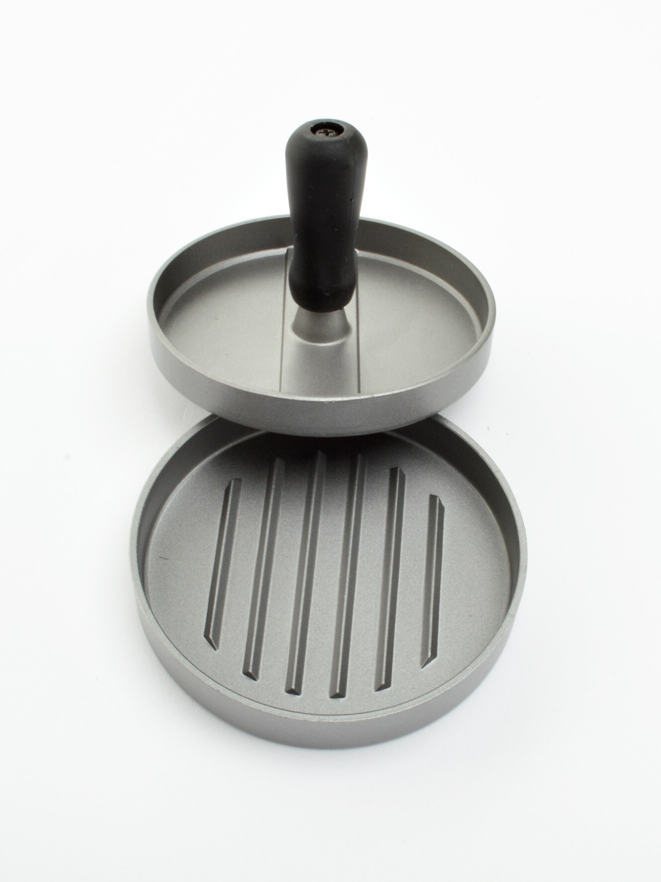 Landmann Hamburgerpresse 13710 Selection rund 12cm silber - Bild 1