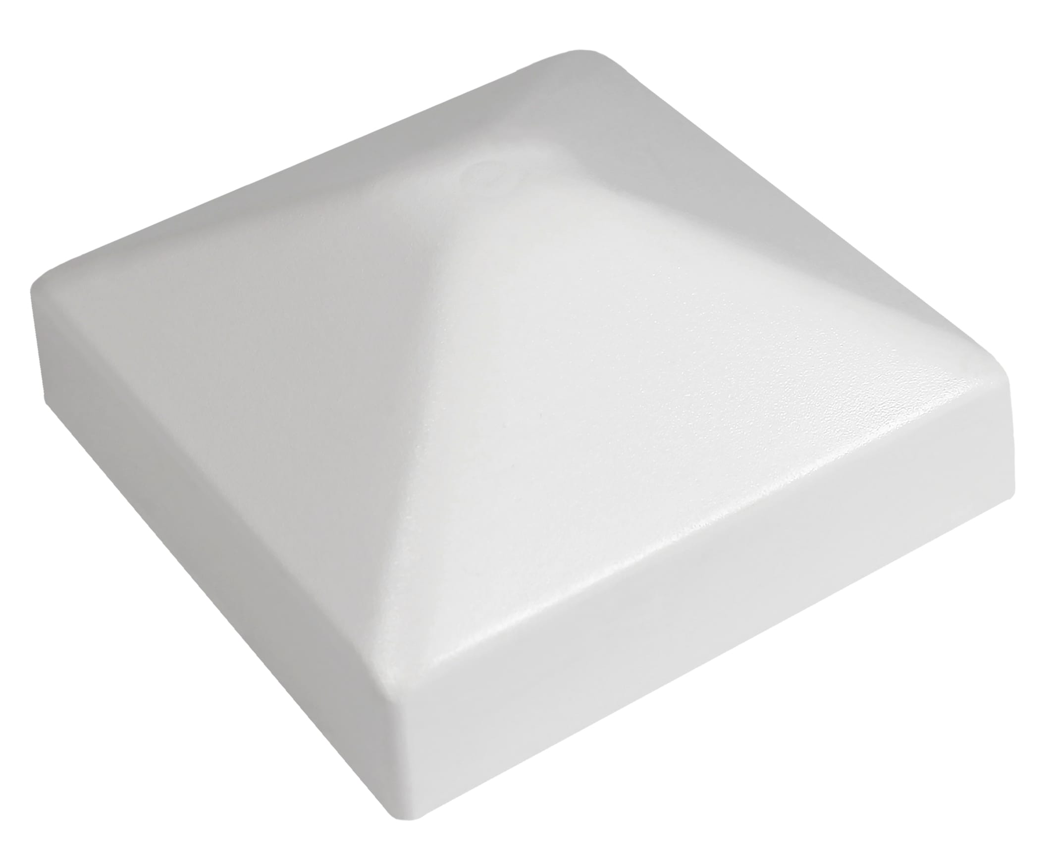 Pfosten-Abdeckkappe in Wei&szlig; 70x70mm (Standard) - Bild 1