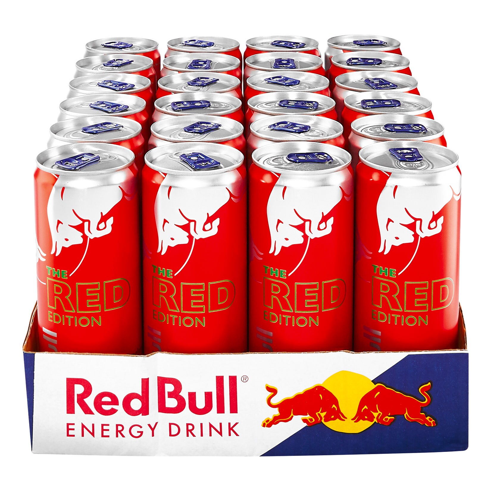 Red Bull Energy Drink Red Edition Wassermelone 0,355 Liter Dose, 24er Pack - Bild 1