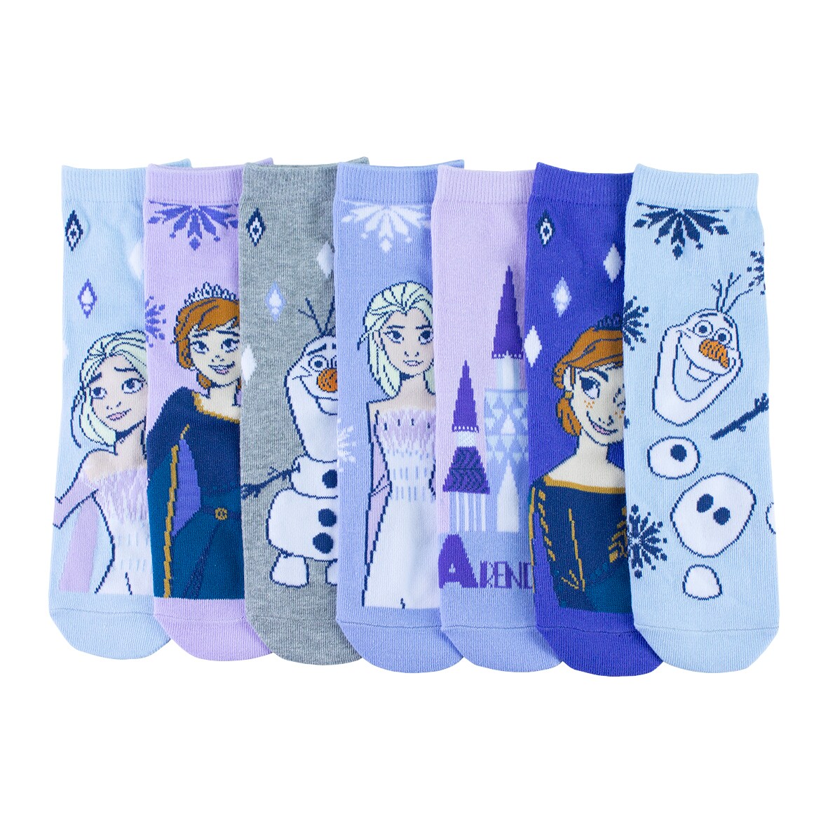 Kinder Lizenz Socken 7er - Frozen - Gr. 31-34 - Bild 1