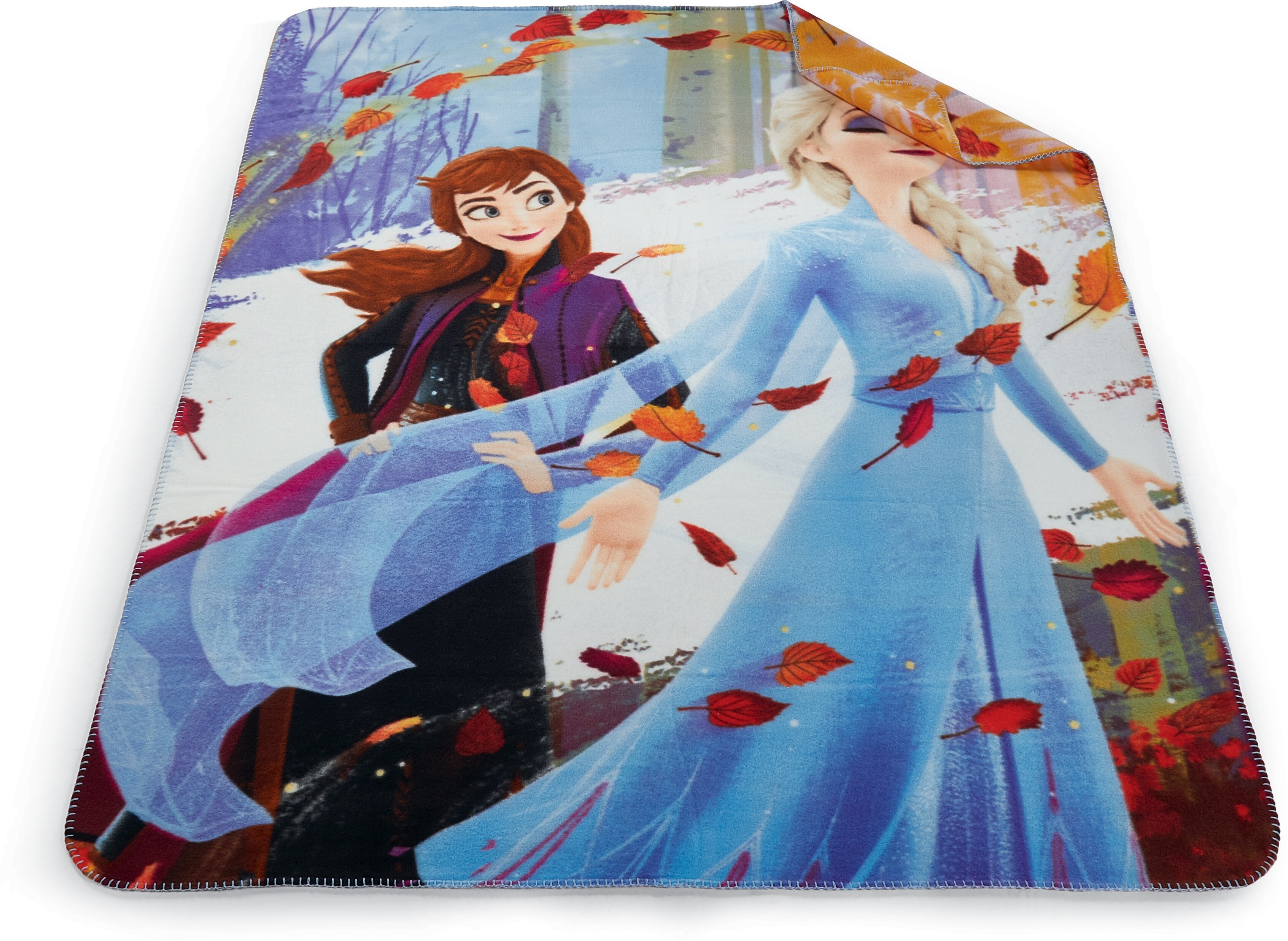 Kinder Lizenz Fleecedecke 130 x 160 cm - versch. Lizenzen - Frozen - Bild 1
