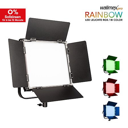 Walimex pro LED Rainbow 50W RGBWW Flächenleuchte - Bild 1