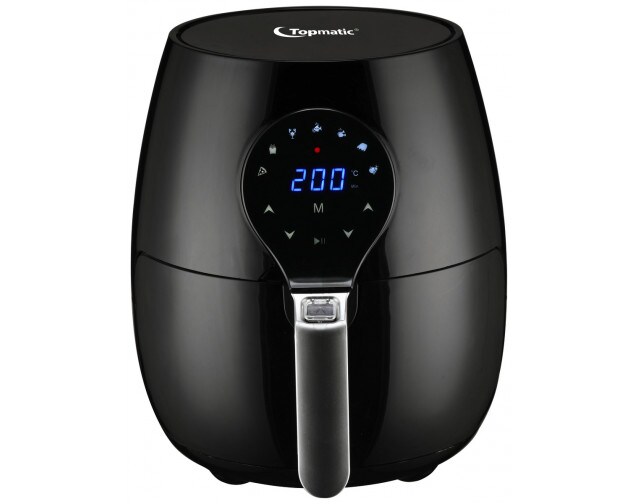 Topmatic Hei&szlig;luft-Fritteuse 3,5L AF-1450D 1450W 7 Programme LCD Display - Bild 1