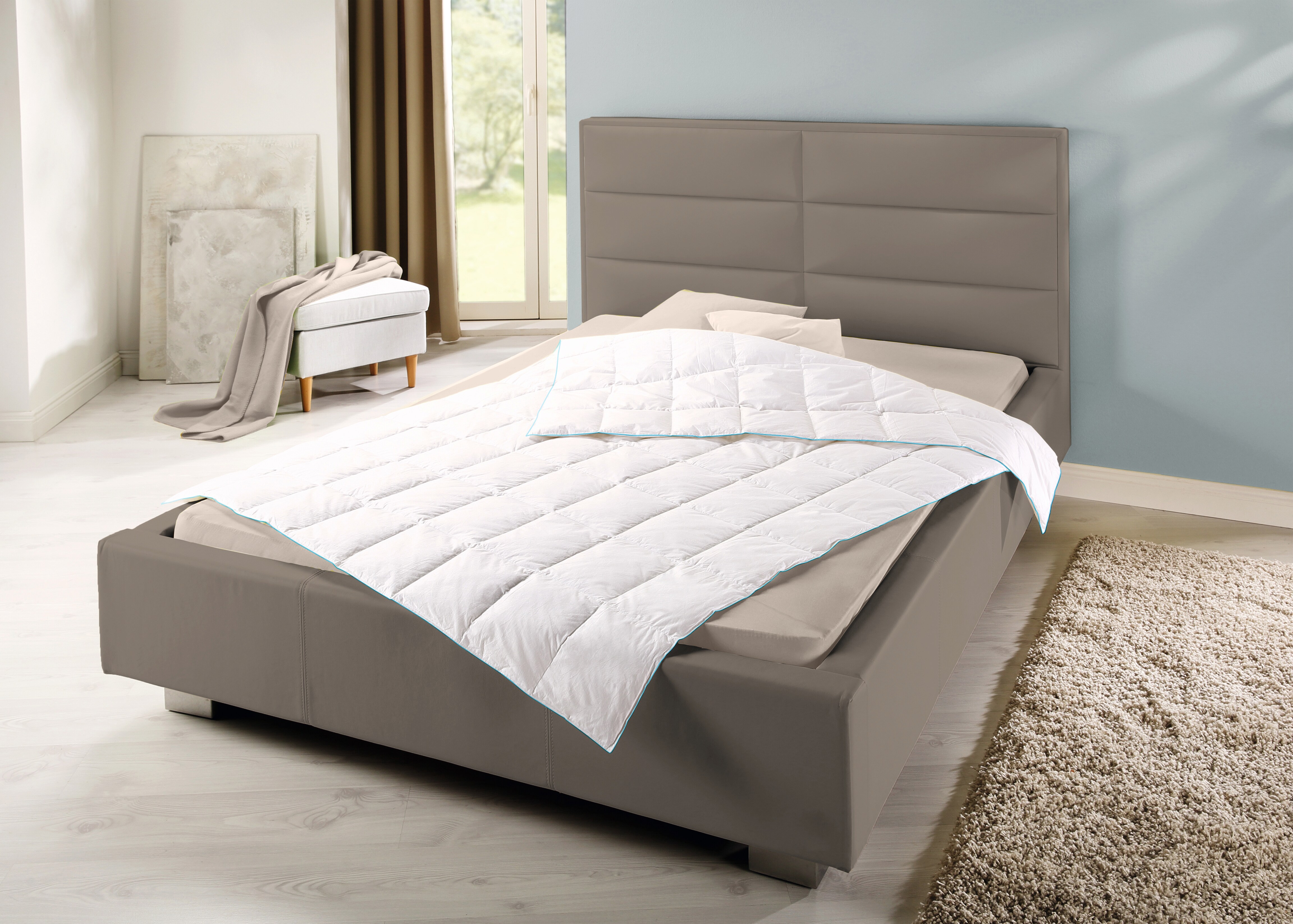 Sommerdaunendecke NG - 135x200 cm - Bild 1