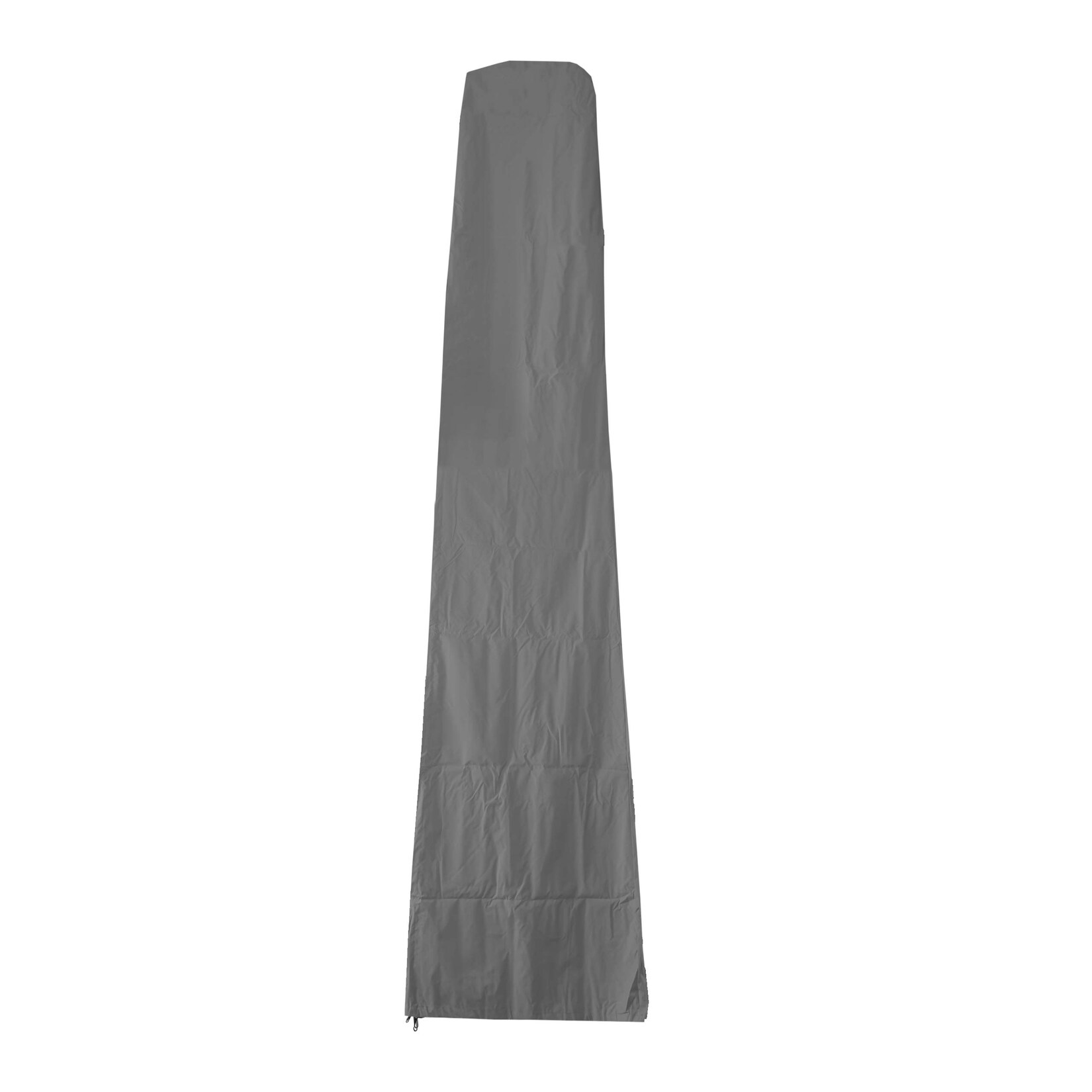 Schutzhülle 370cm für 5x5m XXL-Marktschirm MCW-D20, Abdeckhülle Cover mit Reißverschluss ~ anthrazit