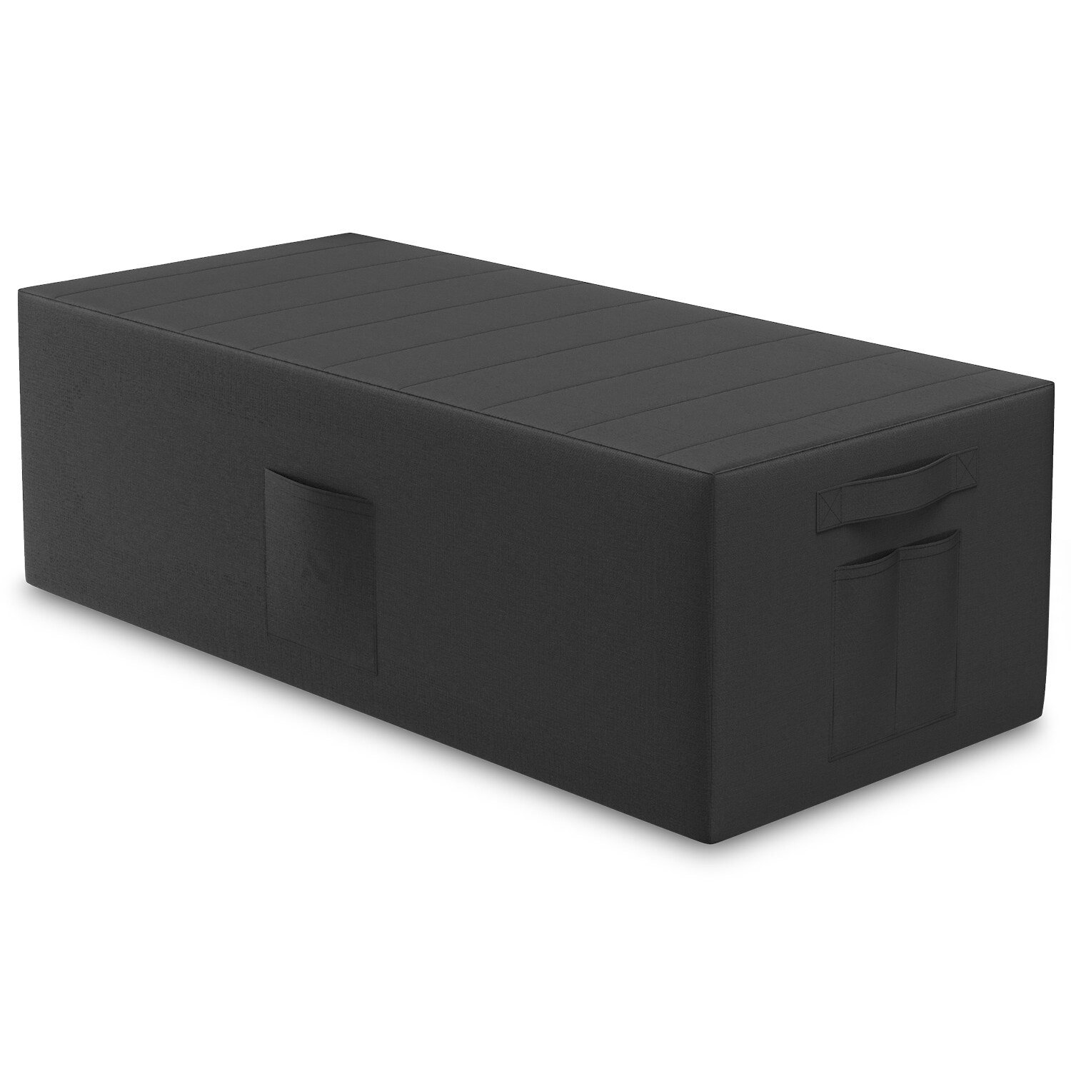 Husse f&uuml;r Klappmatratze G&auml;stematratze 120x195x15, schwarz - Bild 1