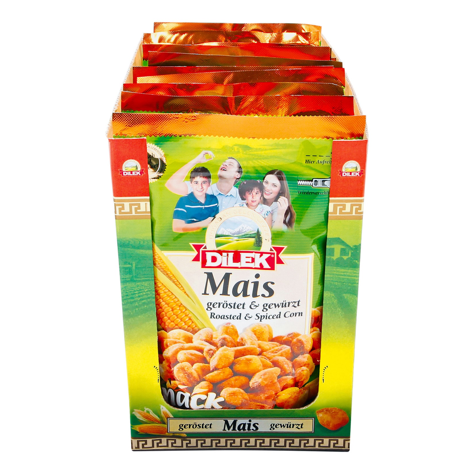 Dilek Mais ger&ouml;stet & gew&uuml;rzt 125 g, 10er Pack - Bild 1