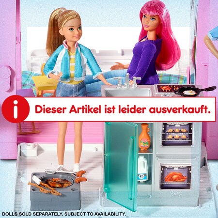 Barbie 3-in-1 Super Abenteuer-Camper mit Zubehör online kaufen bei