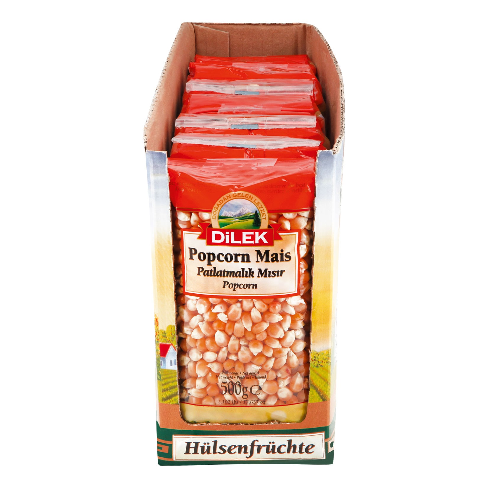 Dilek Popcornmais 500 g, 7er Pack - Bild 1