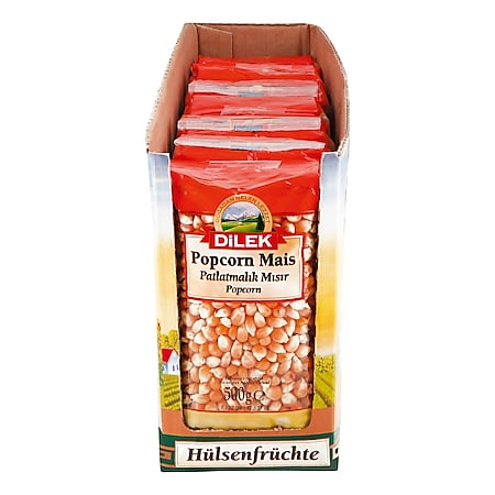 Dilek Popcornmais 500 g, 7er Pack - Bild 1