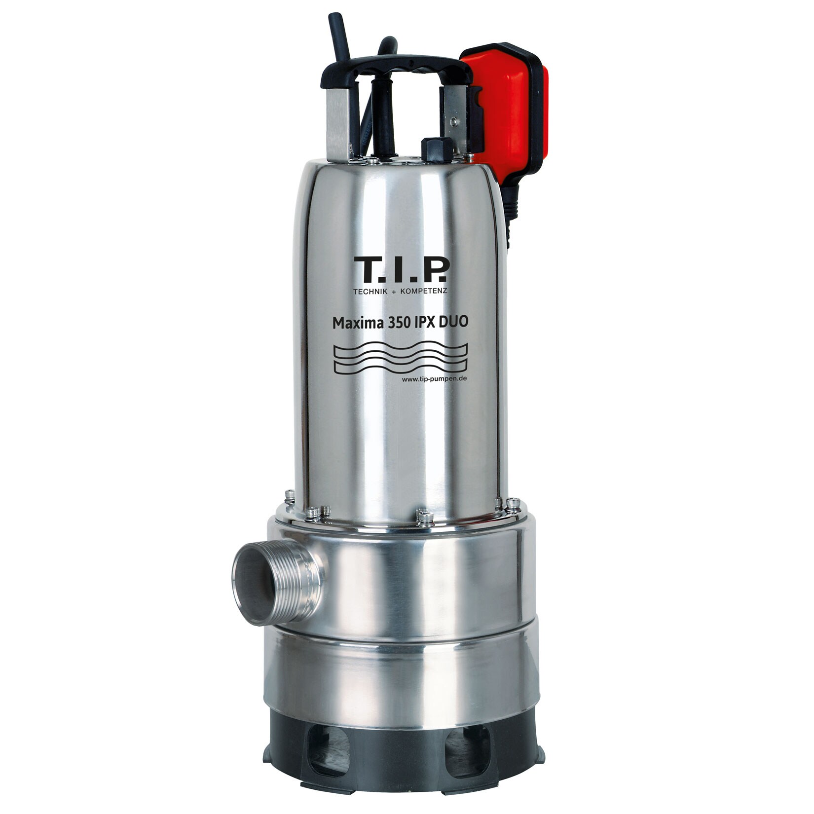 T.I.P. Schmutzwasser-Tauchpumpe MAXIMA 350 I-PX DUO - Bild 1