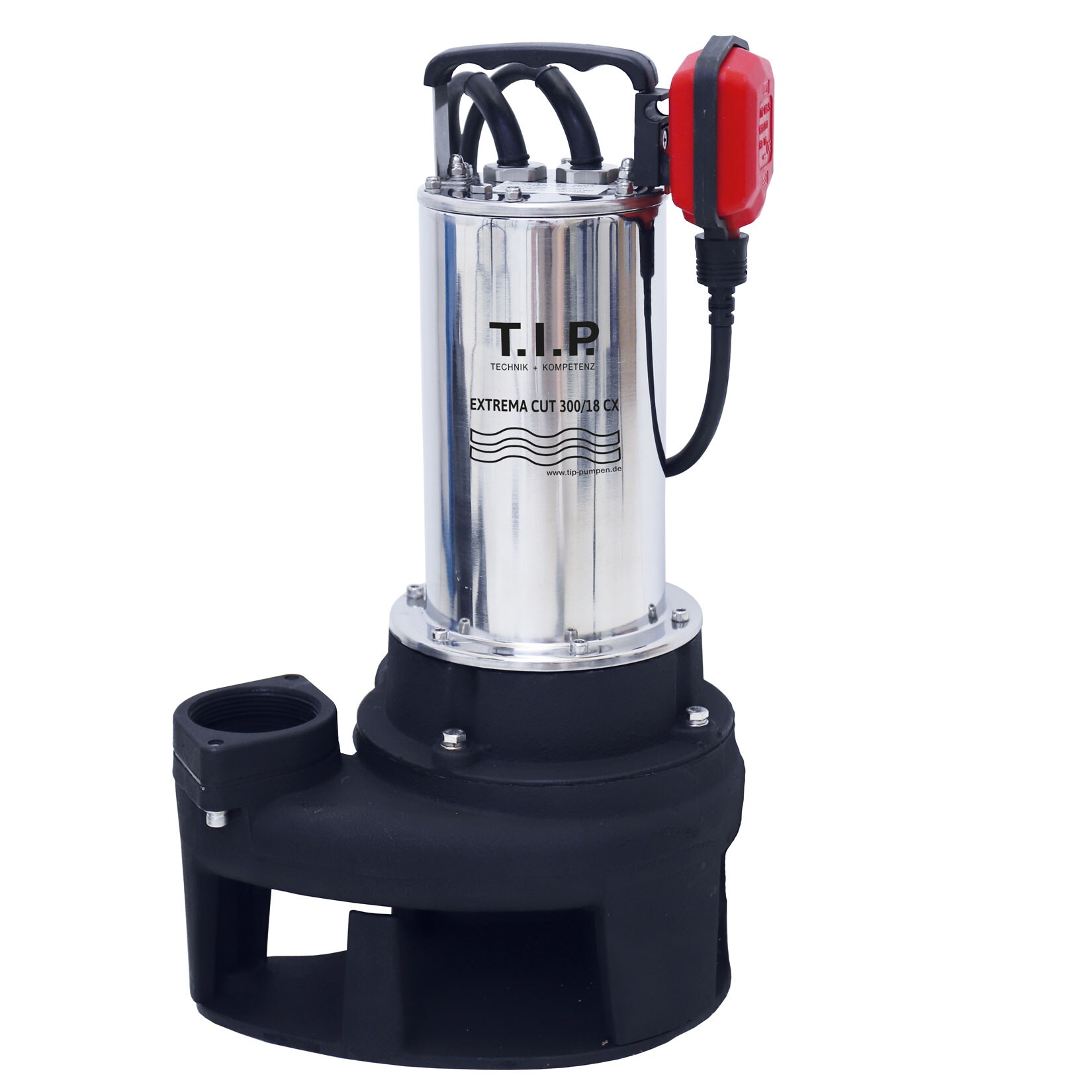 T.I.P. Schmutzwasser-Baupumpe EXTREMA CUT 300/18 CX - Bild 1