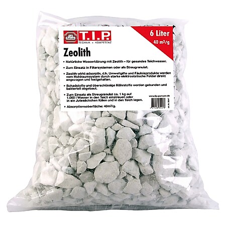 T.I.P. Zeolith Filtermaterial 6 l (5,5 kg) im Beutel - Bild 1