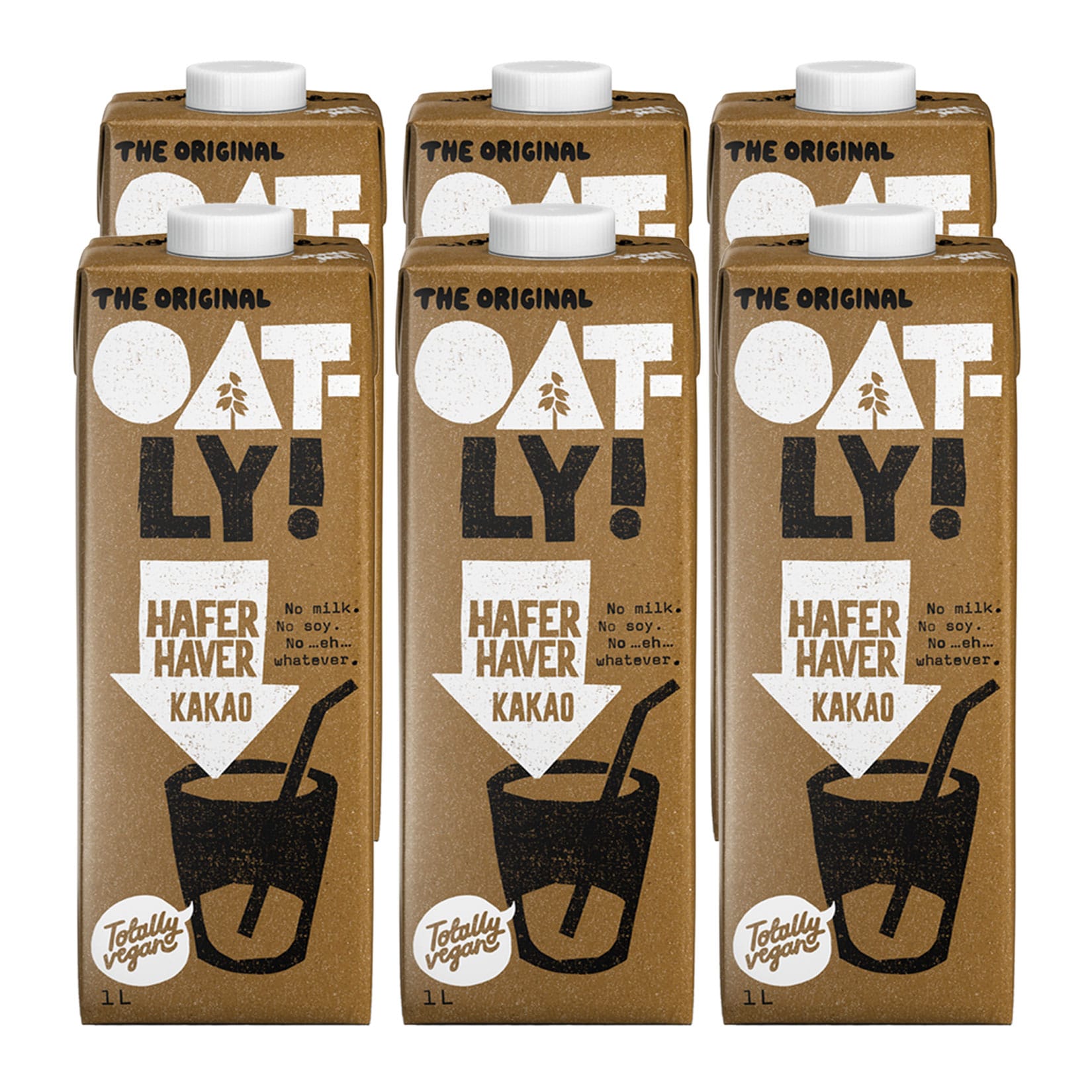 Oatly Haferdrink Kakao 1 Liter, 6er Pack - Bild 1