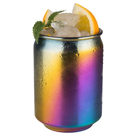 APS 4er Set kaufen Becher online Edelstahl Cocktail 350 Regenbogen-Look, ml Netto bei