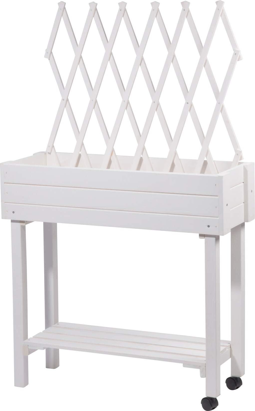 Rollbares Hochbeet mit Rankhilfe, Tischbeet für Terrasse & Balkon   versch. Farben | 04055894581865