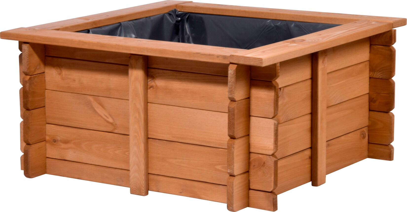 dobar Gartenteich, pflegeleichter Hochteich inkl. Teichfolie aus Kiefer   versch. Modelle | 04055894292365