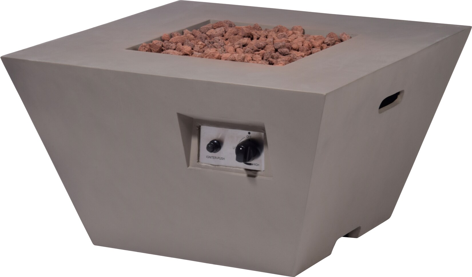 dobar Outdoor Lava-Ofen mit Lavasteinen, Gas-Feuerstelle   versch. Modelle | 04055894354506
