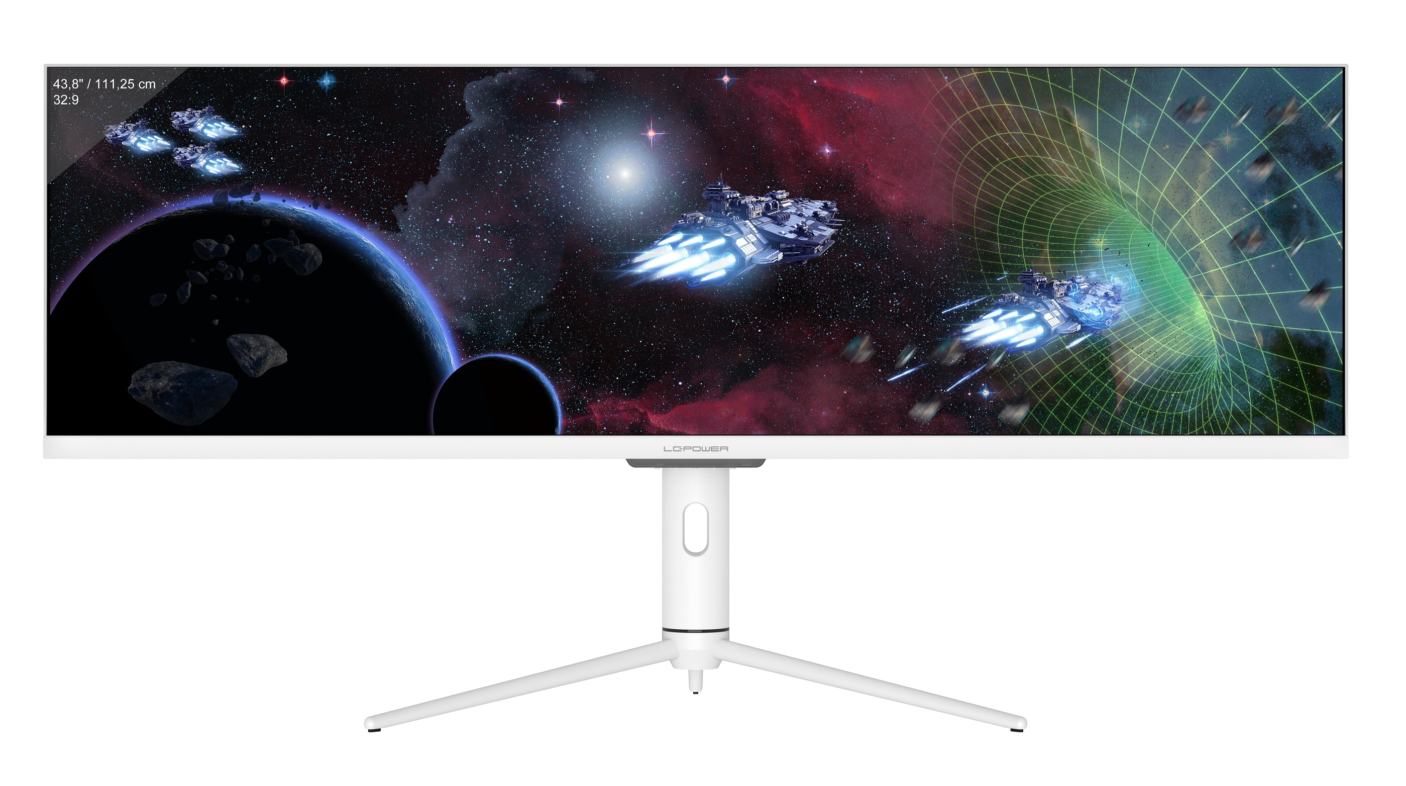 LC Power Gaming Monitor 44" DFHD 120Hz HDR - Bild 1